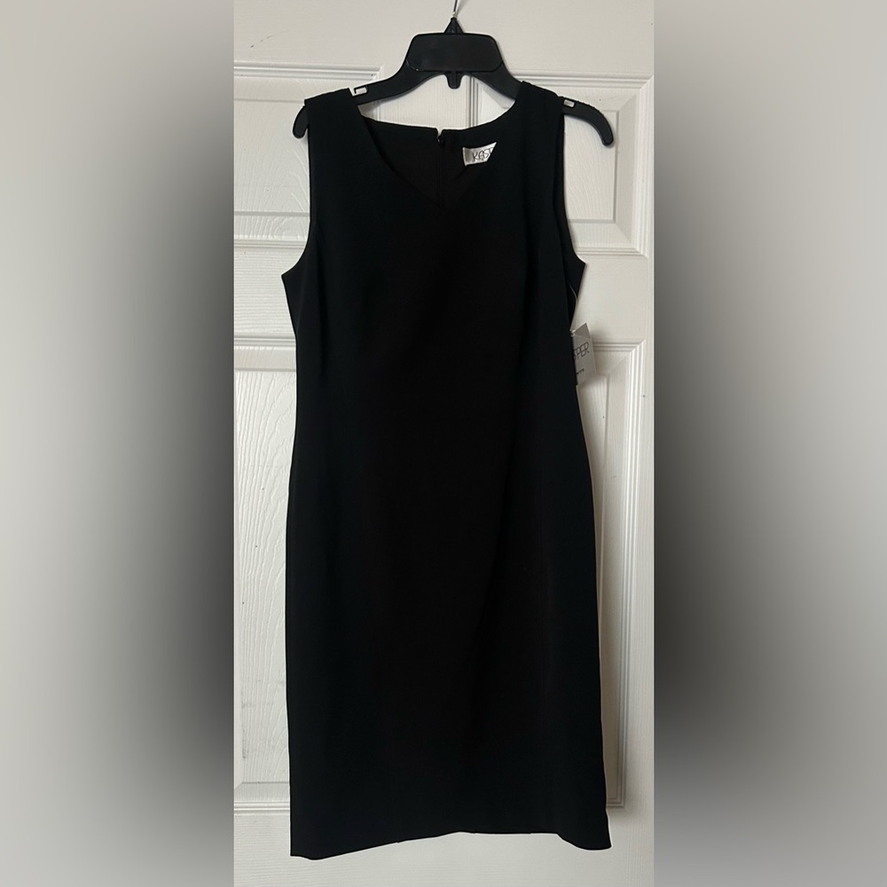 Kasper Classic Black Mini Dress